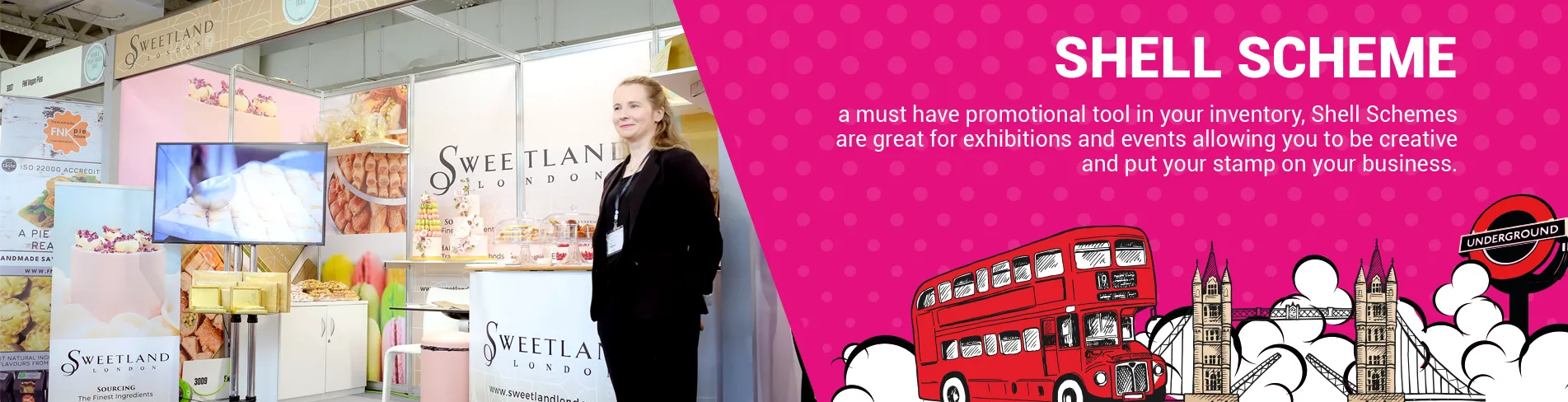 Shell Scheme Graphics & Panels for Exhibitions