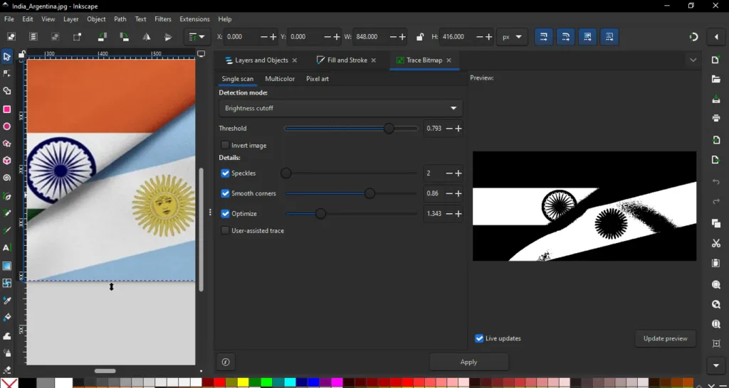 Inkscape software present 7