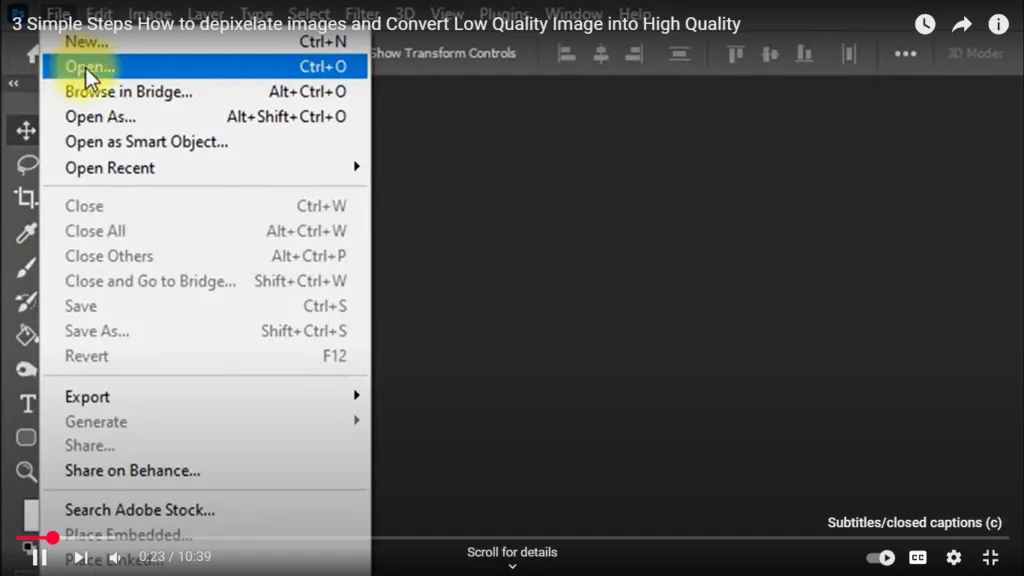How to Improve Image Quality in Photoshop